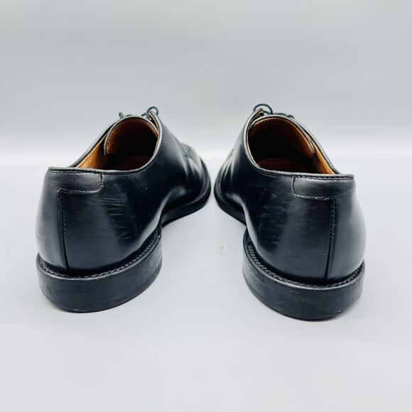 Allen Edmonds Shoes Men 10 Black Delray Leather Dress Oxford Casual Comfort USA main image 5